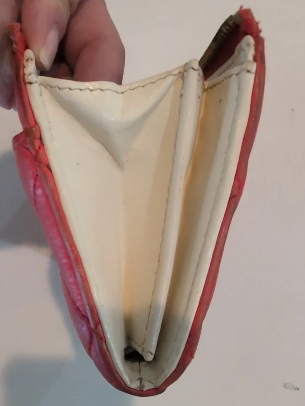 Kate Spade Orange And Cream Long Wallet